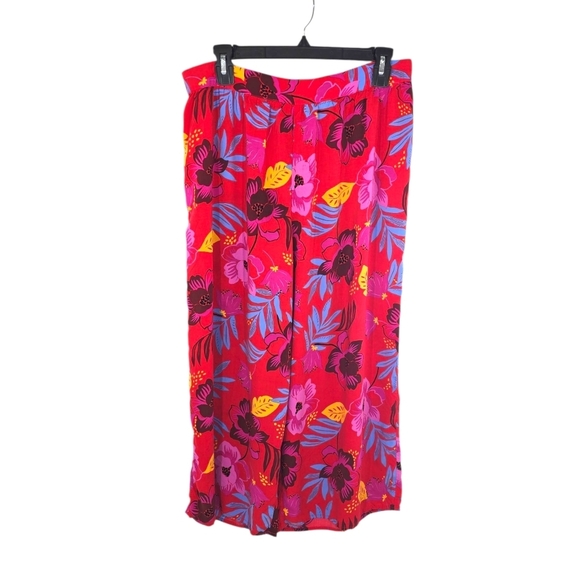 {Seafolly} On Vacation Printed Coverup Pants - Size Large - Picture 3 of 15